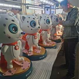 玻璃钢雕塑定制树脂工艺品摆件定做欧式户外庭院潮玩公仔制作加工