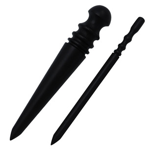 Ziguangtan Polished Round Wooden Stick Handmade DIY Leather Tool Trim Leather Edge Round Polished Stick Three Available