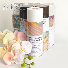 鮮花噴色劑改色噴漆 烏梅子醬花藝馬卡龍色系彩色上色劑450ml大瓶