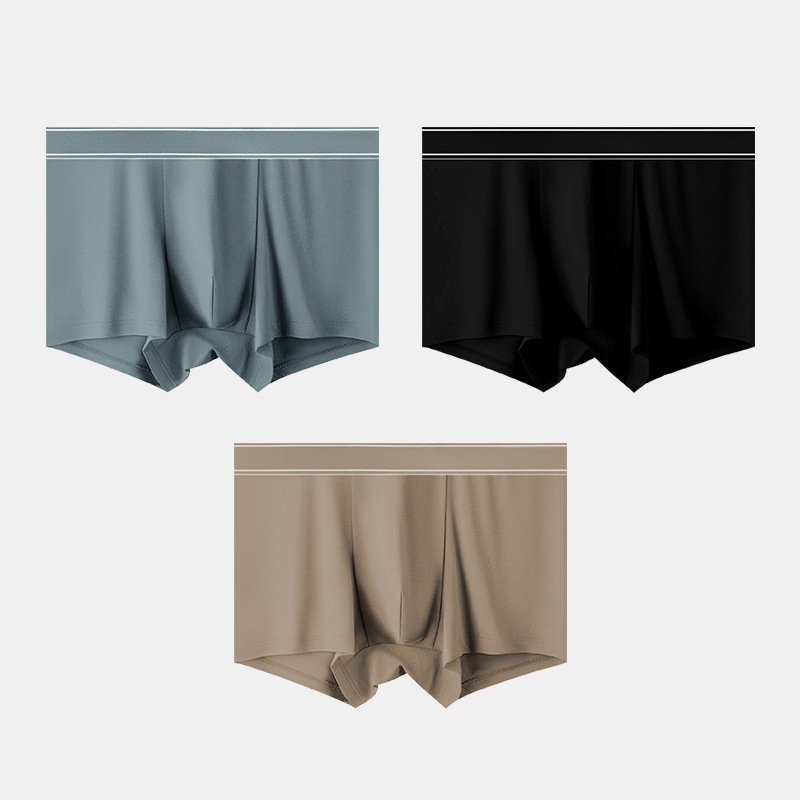 Pantalones de algodón antibacterianas para hombres, pantalones de cuatro pantalones transpirables para adolescentes, pantalones cortos para hombres, pantalones de verano