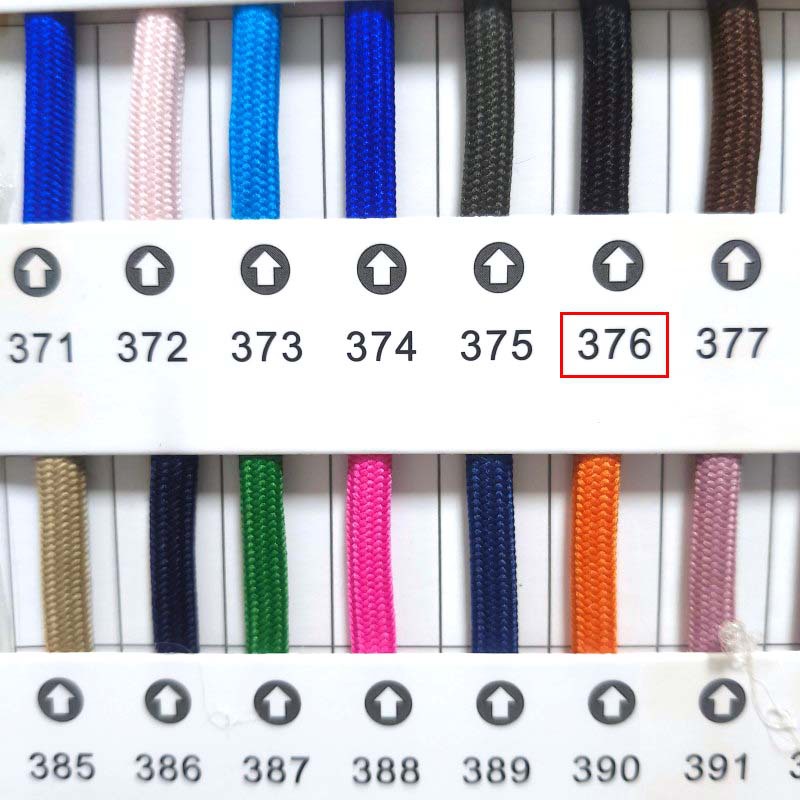 210 color 4mm color unisex cifrado cordón redondo negro y blanco cordón de zapatos casuales para zapatos blancos pequeños