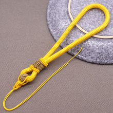 手工粗款双头专用绳木雕车挂绳 千眼菩提子把玩件绳手把绳把玩绳