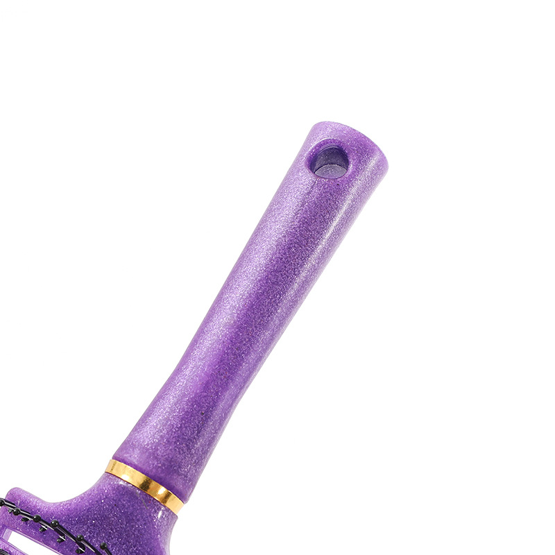 Yunli Brillante Peine para el cabello Peine de masaje hueco transfronterizo Peine de cabello suave antiestático portátil Peine esponjoso para la parte superior del cráneo