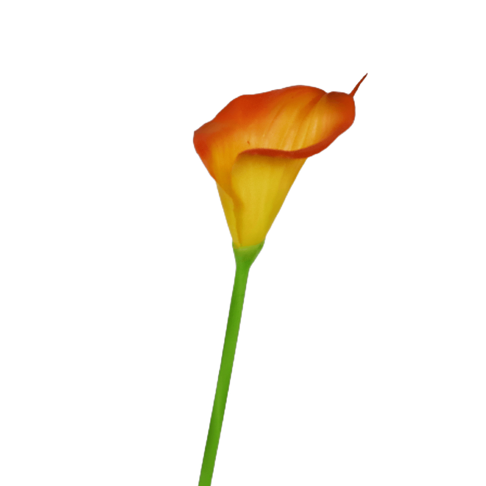 Mini mano-sensación Calla Lily falso ramo de flores artificiales transfronterizas Comercio exterior decoración del hogar Accesorios de fotografía fábrica al por mayor