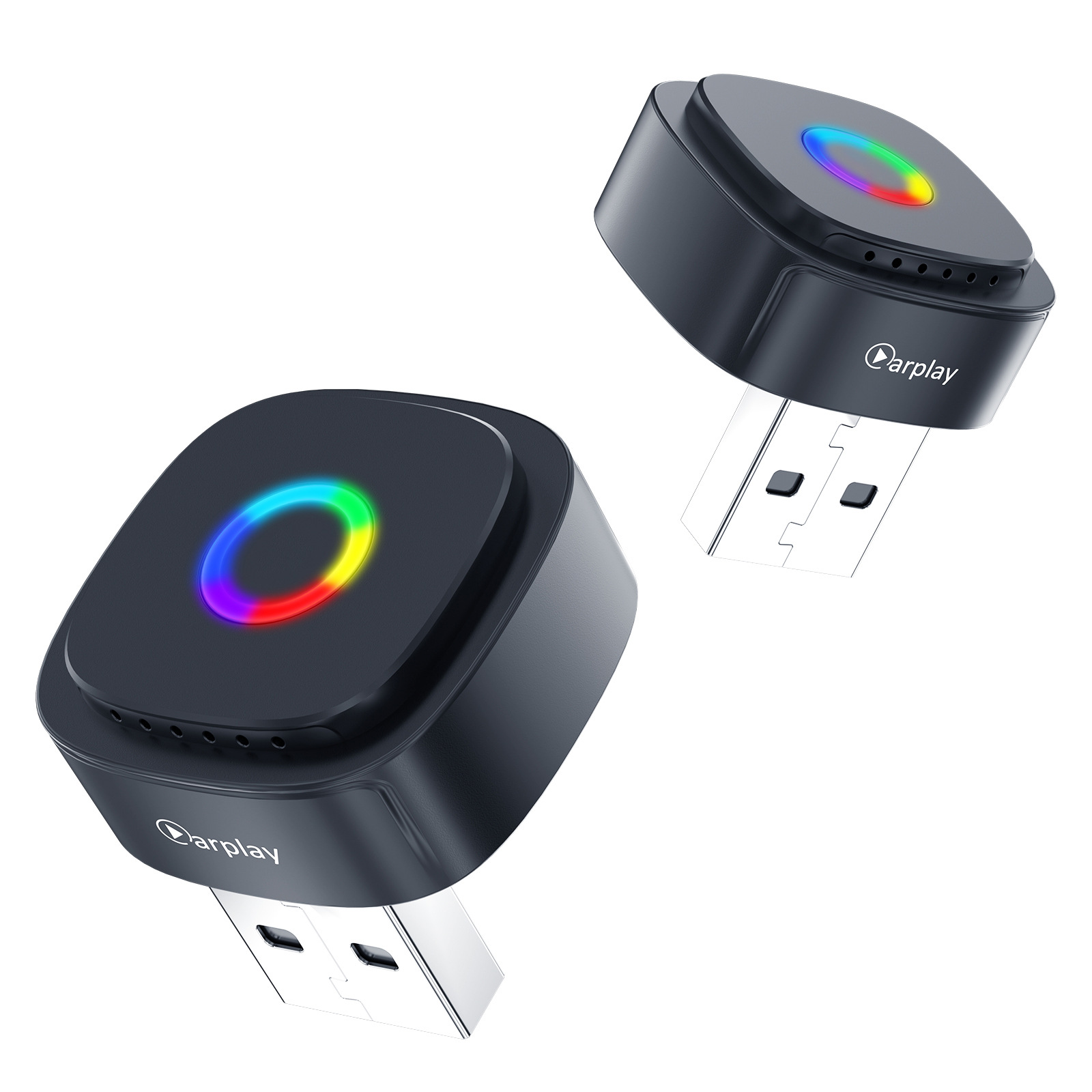 Cross-Border Popular Product: Carplay Apple and Android 2-in-1 Wired to Gps Wireless Car Smart Navigation Adapter