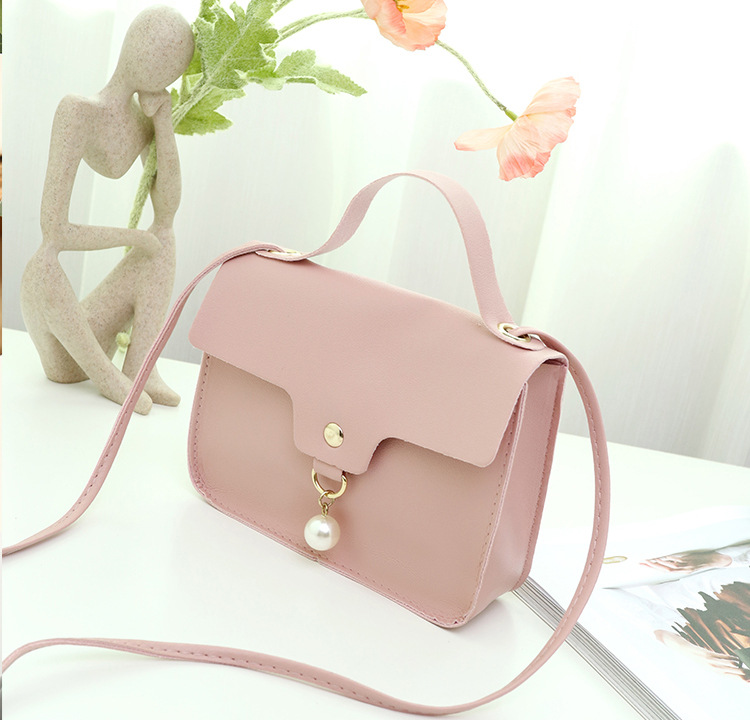 92g Weight Flip Cover Closure Type Single Shoulder Strap Strap Type Handbag Bags Type Daily Occasion Pu Leather Material Waterproof Function Women's Backpack Backpack Solid Color Pattern All Seasons Season Women'S Gender Lock clasp Design Fashion Style Square Shape Sewing Craft Small Size Women's Small All Seasons Pu Leather Fashion Handbag 12