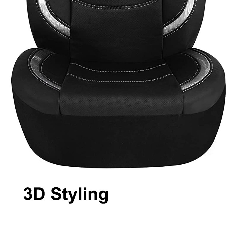 Pu Leather Car Seat Cover, Universal Anti-Stain and Anti-Scratch Protective Cover Suitable for Front and Rear Seats of Cars, Trucks, and Suvs