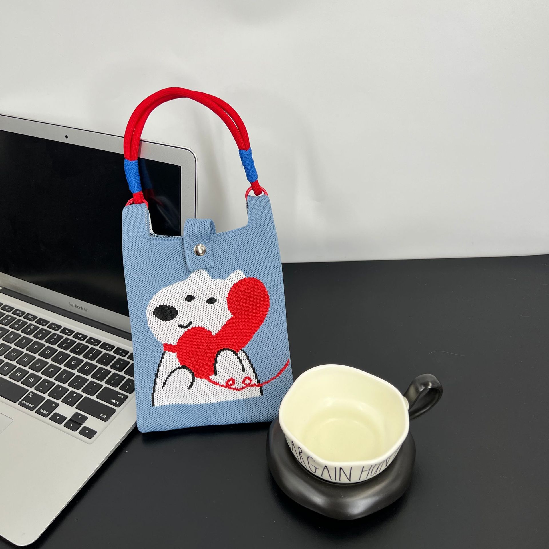 H-대마줄 전화개 + 빨간색과 파란색 대마줄