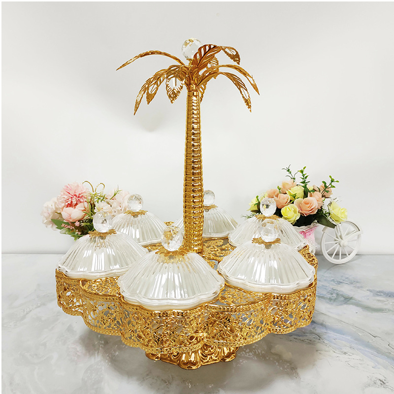 여섯머리 코코넛 매화형 말린 과일 상자