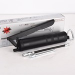 现货 黑金刚手动黄油枪500c  压杆式黄油枪高压自吸黄油机