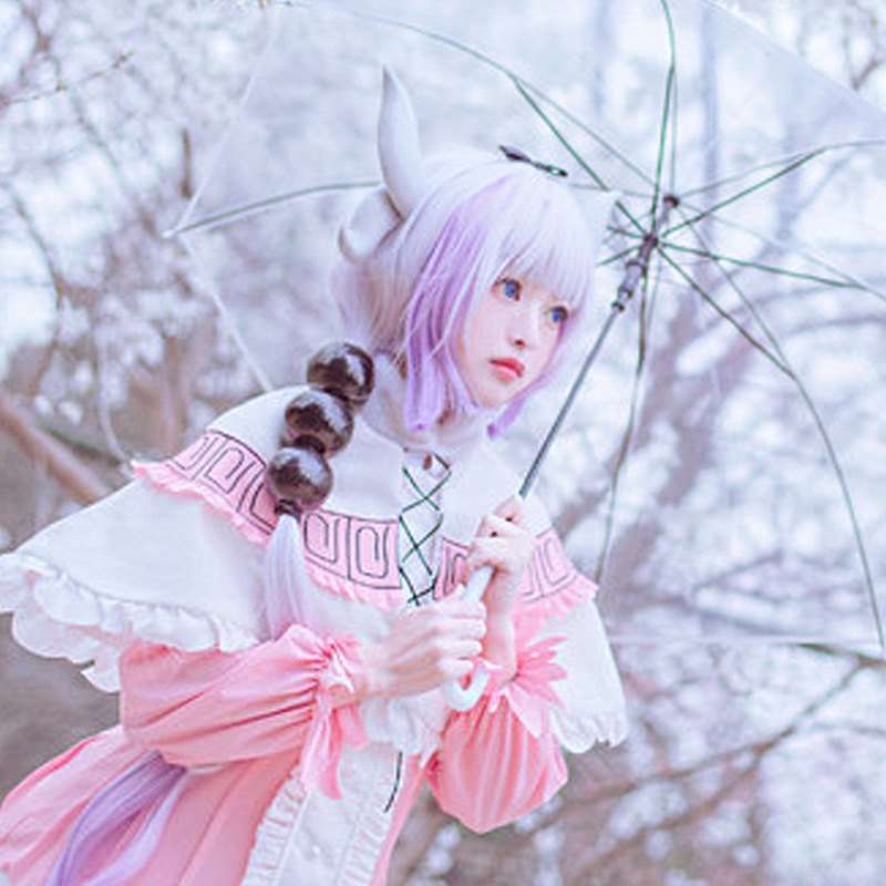 小林家的龙女仆康娜康纳cos假发动漫cosplay假毛服装全套套装-阿里巴巴
