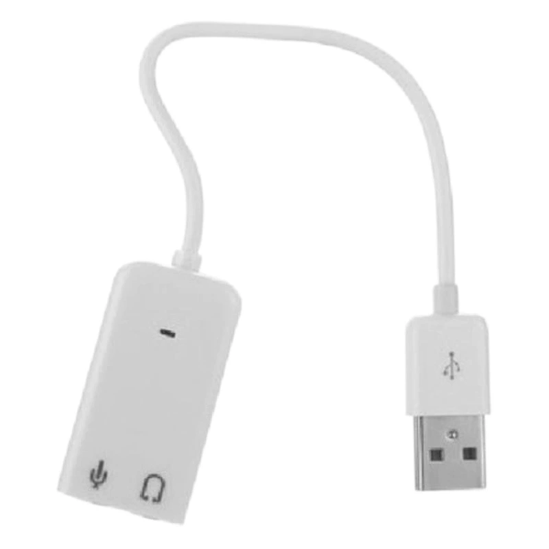 USB с кабелем Звуковая карта Pingguo 7,1 караоке привод для микширования голоса-бесплатный настольный компьютер ноутбук независимая внешняя звуковая карта