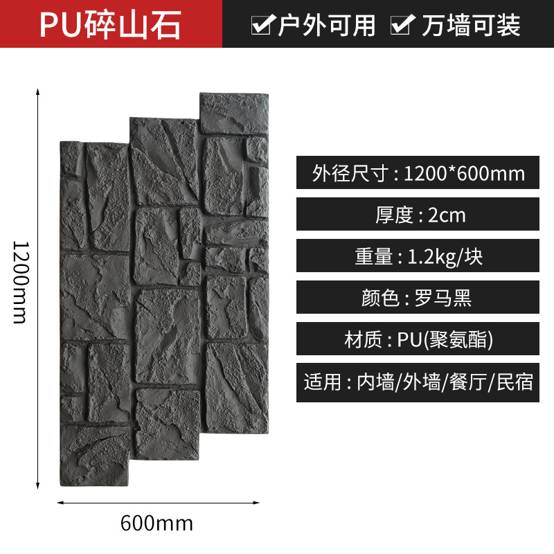 Piedras rotas-Roma Negro