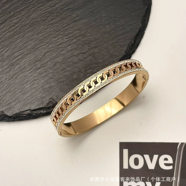 Z220 cross -ring rose gold