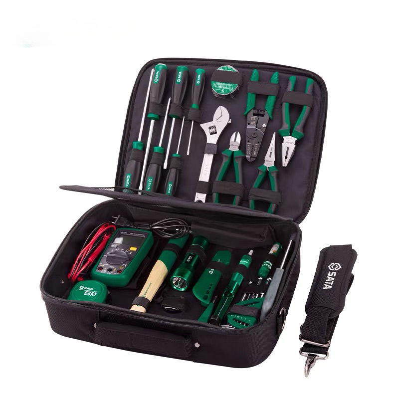 VDN SHIDA 전기 도구 세트 03790 공장 가정용 매일 유지 보수 다기능 통합 휴대용 도구 상자