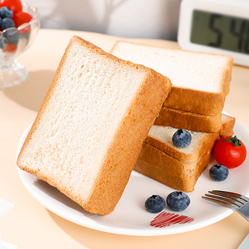 Whole box thick toast bread breakfast cake type snack midnight snack food nutrition meal replacement 7 o'clock