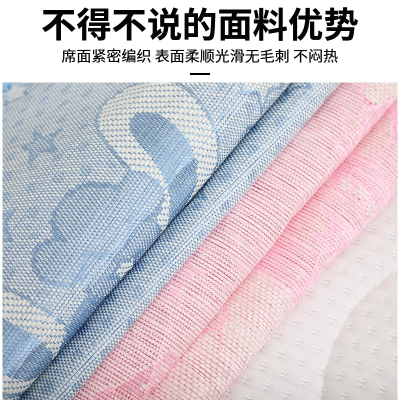Silk cooling mat for baby, cartoon set, 2 piece set