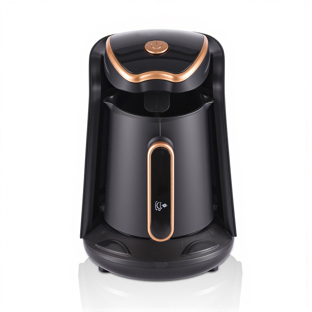 Taza de café con calefacción doméstica estándar europea transfronteriza, cafetera turca, tetera de café de oficina portátil