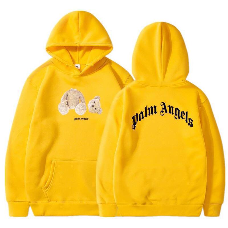 Manufacturer's Supply Trendy Brand Palm Angel Bearangels Beheaded Bear Teddy Bear Print Couple Hoodie Sweatshirt Manufacturer's Supply Trendy Brand Palm Angel Bearangels Beheaded Bear Teddy Bear Print Couple Hoodie Sweatshirt