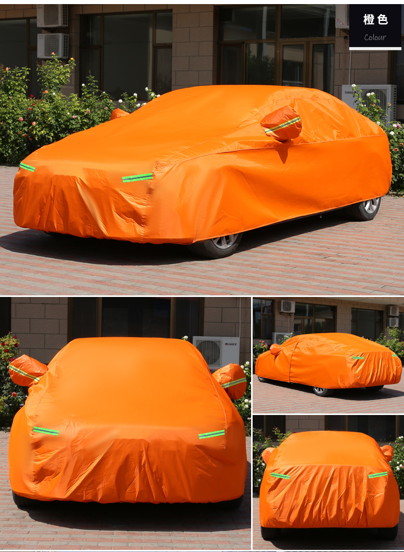 Car Cover, Sun Protection, Rain Protection, Hail Protection, New Thickened Model, Suitable for Thousands of Car Models, Heat Insulation, Car Sunshade Cover