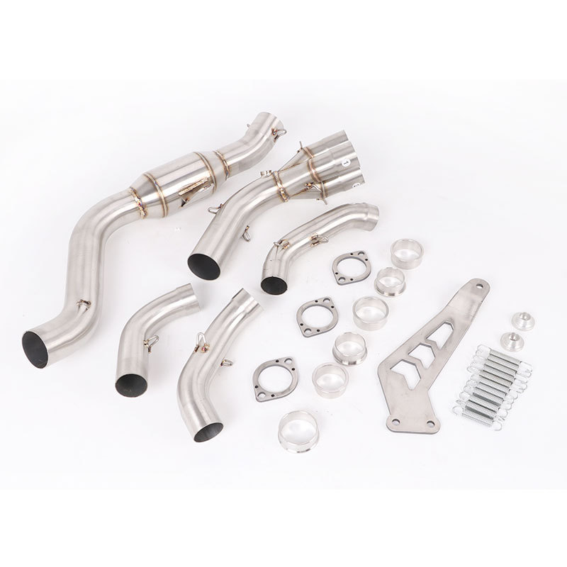 Suitable for 21-25 Mt09 Fz09 Motorcycle Modified Exhaust Pipe, New Mt/Fz09 Front Bend Pipe