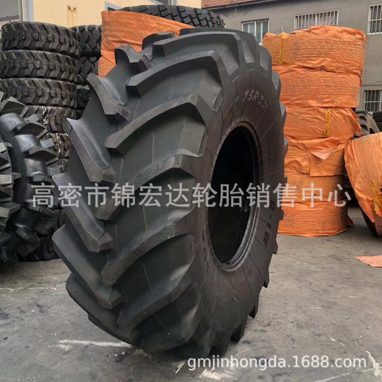 钢丝拖拉机轮胎710/70R38 R42 710/75R32 青贮机子午线轮胎