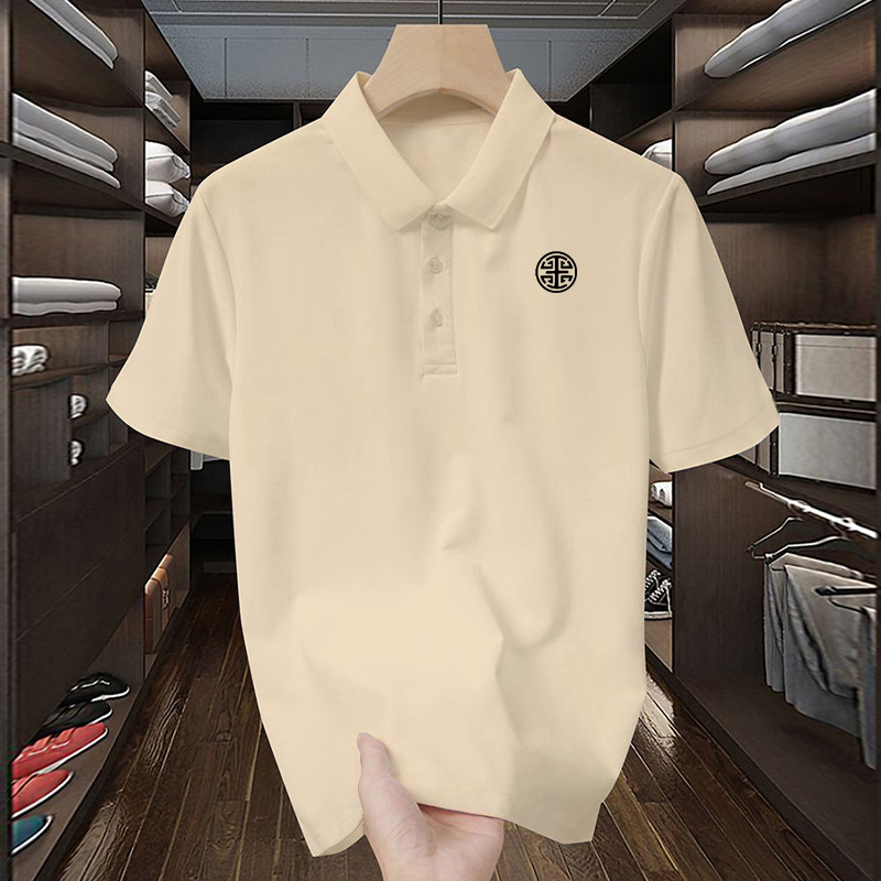 New Polo Shirt Short-Sleeved T-Shirt Men's Japanese Style Fashion Brand Top Summer Trend Versatile Couple T-Shirt