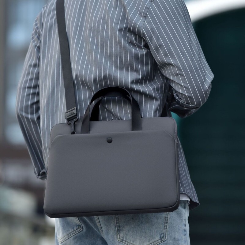 Leather Laptop Bag 14inch 16inch Tablet Laptop Protective Case Shoulder Bag Briefcase Custom Logo Leather Laptop Bag 14inch 16inch Tablet Laptop Protective Case Shoulder Bag Briefcase Custom Logo