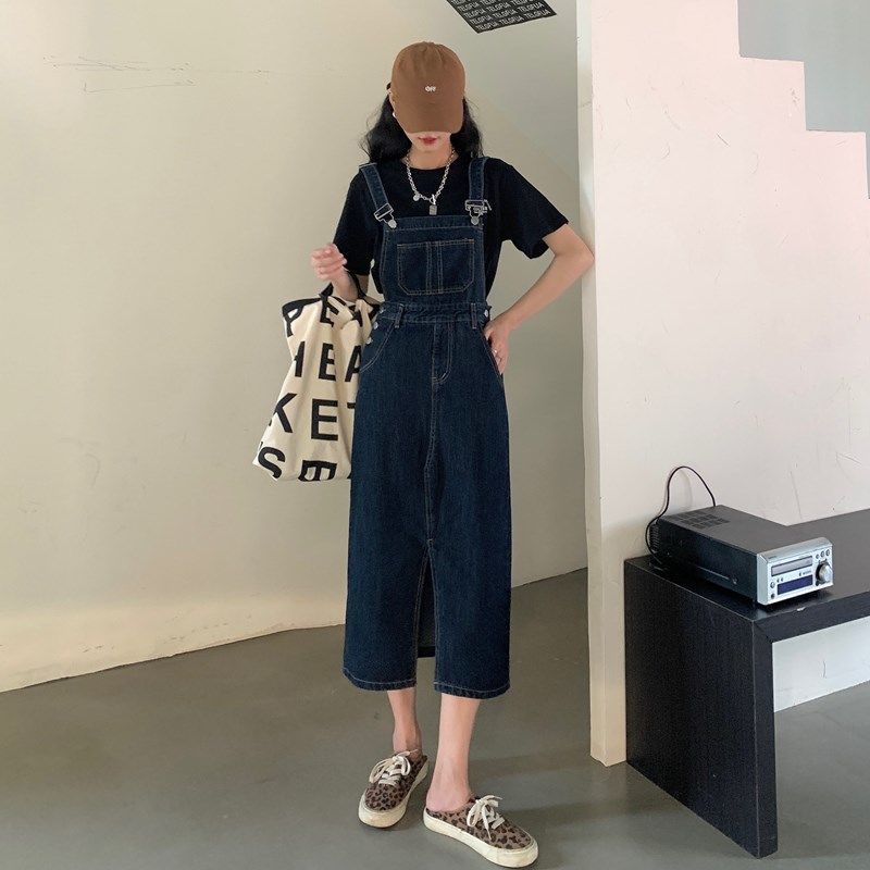 Autumn denim summer dress