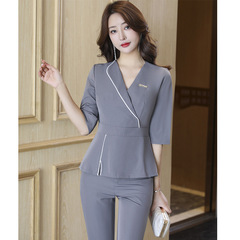 2022 new style foot bath and beauty salon work clothes JY-2068