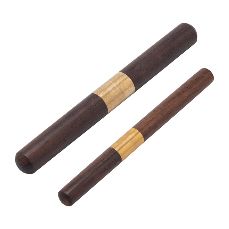 Cuchillo de té de ébano pu'er aguja de té cono de té palanca de Té Negro herramienta de té abierta juego de té de Kung Fu ceremonia del té accesorios logotipo fijo