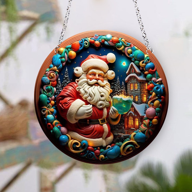 Ceramic Relief Santa Claus 1