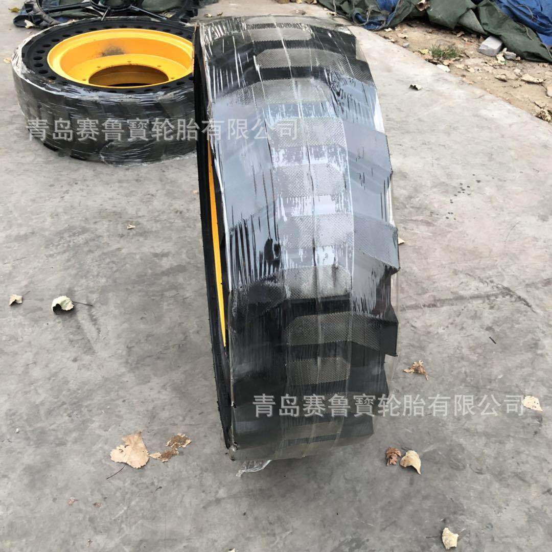 实心轮胎 16/70-24 装载机工程机械轮胎  可配钢圈