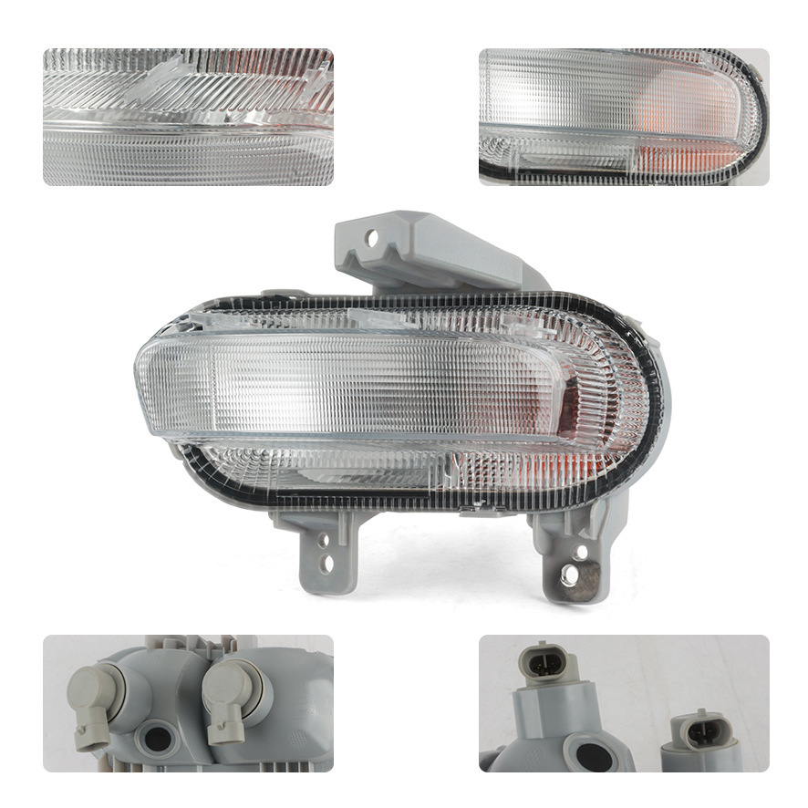 Aplicable Jeep Liberty Renegade2019 - 2021 parachoques delantero, luz de niebla, luz diurna, luz delantera, luz de conducción