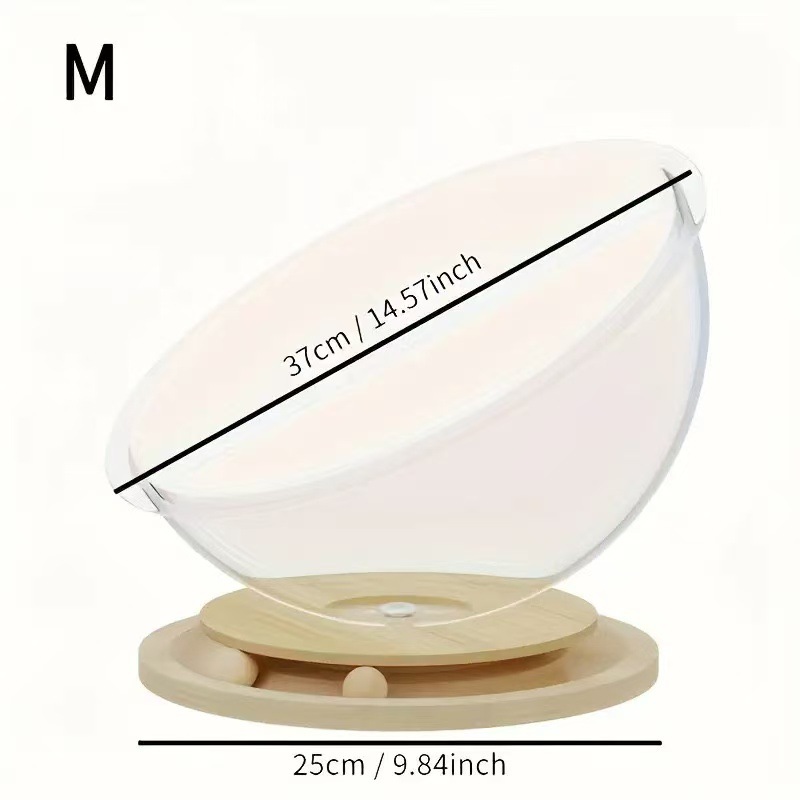 우주 캡슐 35cm 직경** (원형 받침대)