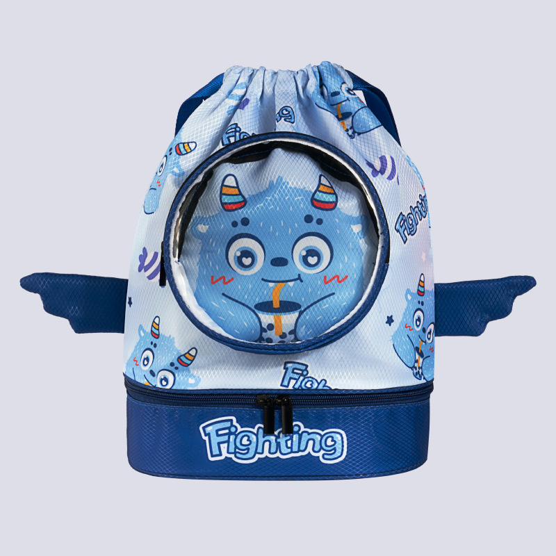 Children's Swimming Bag, Wet and Dry Separation, Special Waterproof Storage Bag, Women's Beach Backpack, Swimming Equipment