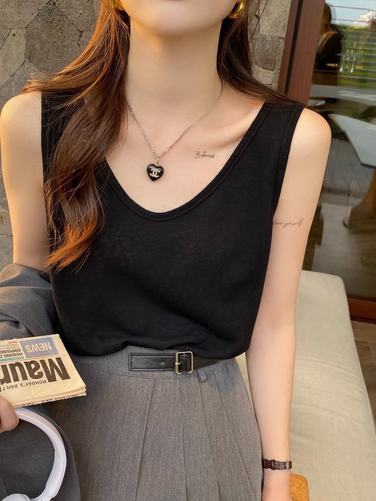 블랙 ~ 와이드 어깨 끈