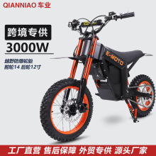 跨境2025新款两轮越野电动摩托车运动沙滩轻便高速超长续航电动车