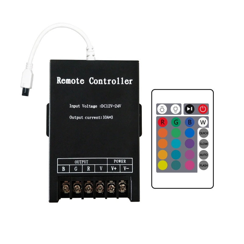 Controller, light strip, lights, 24 keys, high power