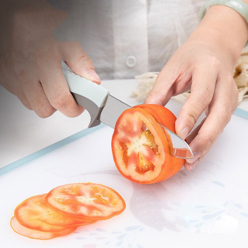 Fabricantes al por mayor cuchillo de fruta de acero inoxidable cuchillo de fruta creativo cuchillo de cocina multifuncional mango antideslizante cuchillo de fruta