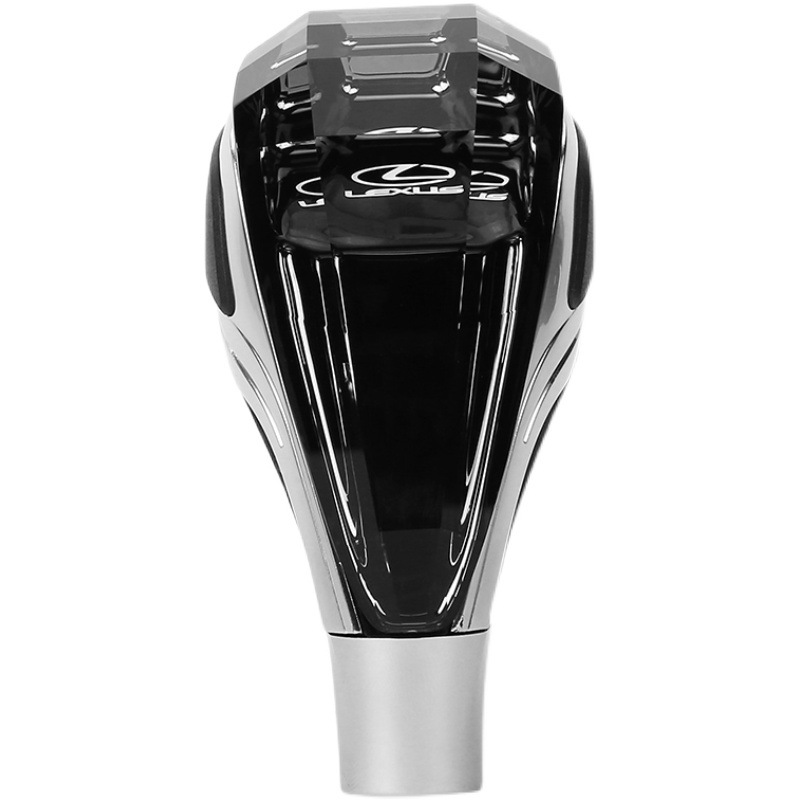 Adecuado para Toyota Mazda Mitsubishi Lexus coche especial cabeza de engranaje cristal con luz la lámpara modificación image 6