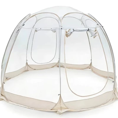 No-Build Pvc Transparent Starry: Avtomobil dam çadırları