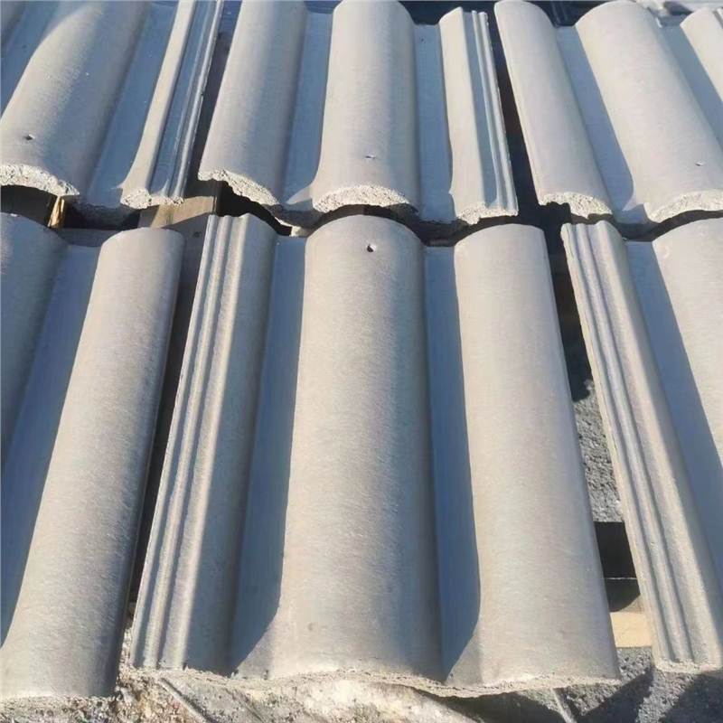 海南琼海水泥瓦片平板瓦彩瓦混凝土瓦屋面瓦屋脊瓦边瓦滴水瓦封头