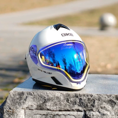 Dəbilqə (Kaska) aksesuarları — Our Store's Lenses, Motorcycle Electric Vehicle - fp02-laser-blue-lenses-helmet-not-included
