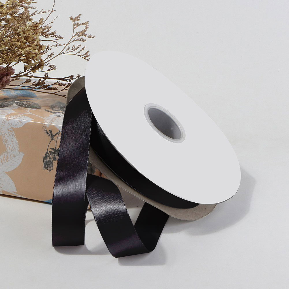 Decoraciones hechas a mano mesida poliéster cinta de satén de doble cara 19 especificaciones 196 cinta de color cinta diy