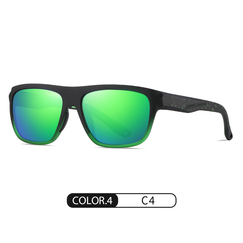 Película verde/verde transparente progresiva negra mate elástica C4