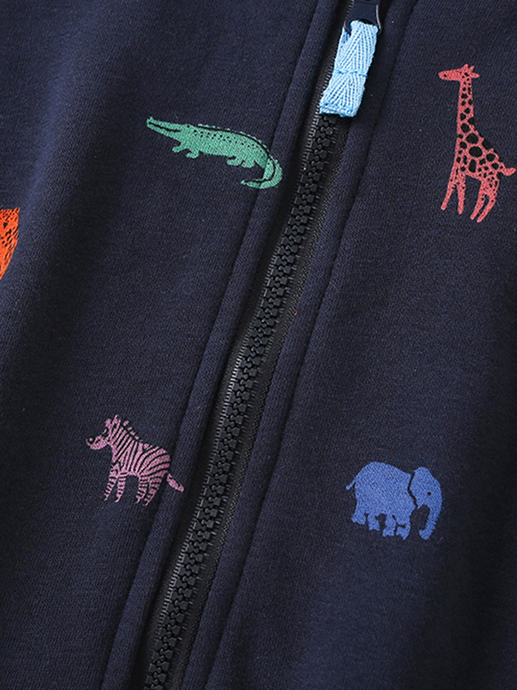 Malwee chaqueta de niño otoño y invierno nuevo estilo europeo y americano para niños con cremallera casual cardigan con capuz para niños chaqueta