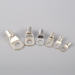 SC viewing hole purple copper wire terminal, cable copper tube copper nose cold press wire terminal, large quantity at a good price 