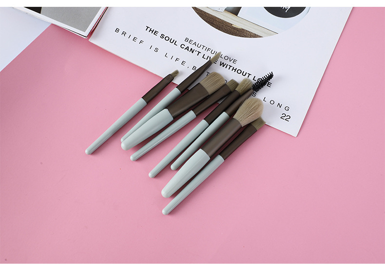 Simple Style Commute Artificial Fiber Plastic Handgrip Makeup Brushes 1 Set display picture 2