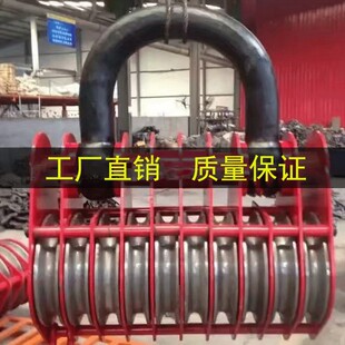 Pulley block moving pulley ring lifting pulley hook pulley 10t20t5t household single-wheel directional lifting wheel